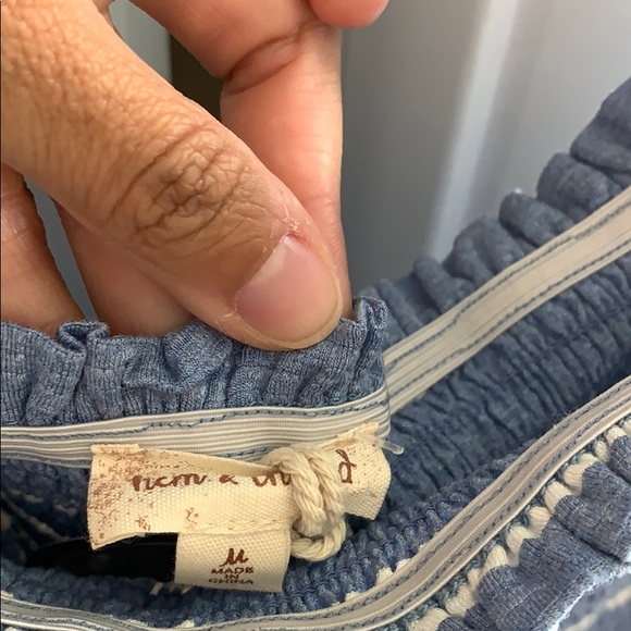 Beautiful blue striped Jumpsuit! - Picture 3 of 3